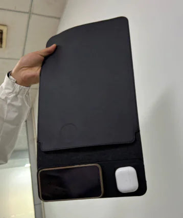 5in1 Wireless Charging Laptop Sleeve